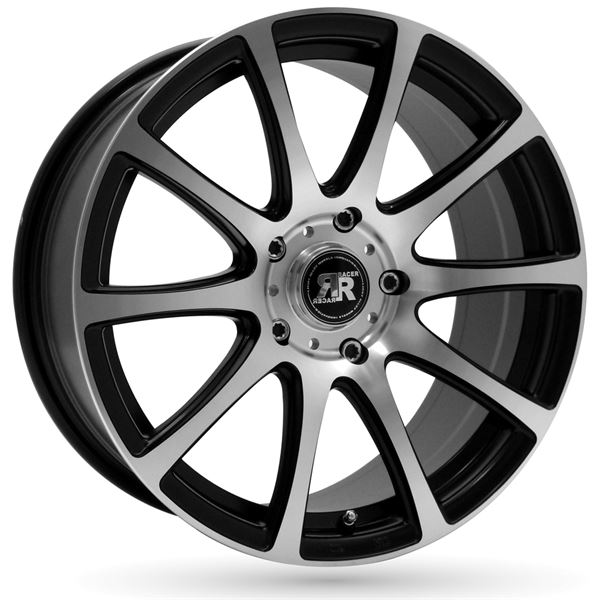 Jante RACER Evo Noir Satin Face Polie 7,5x17 5x112ET40
