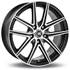 Jante aluminium Racer 16 pouces Noir Satin Face Polie
