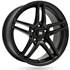 Jante aluminium Racer 15 pouces Noir Satin