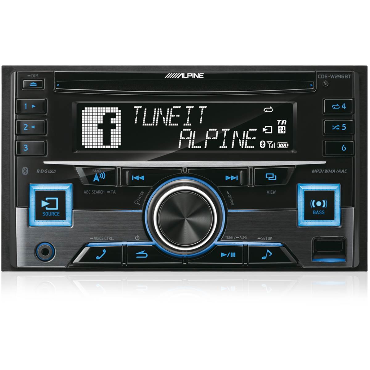 Autoradio Alpine Cde-w296bt