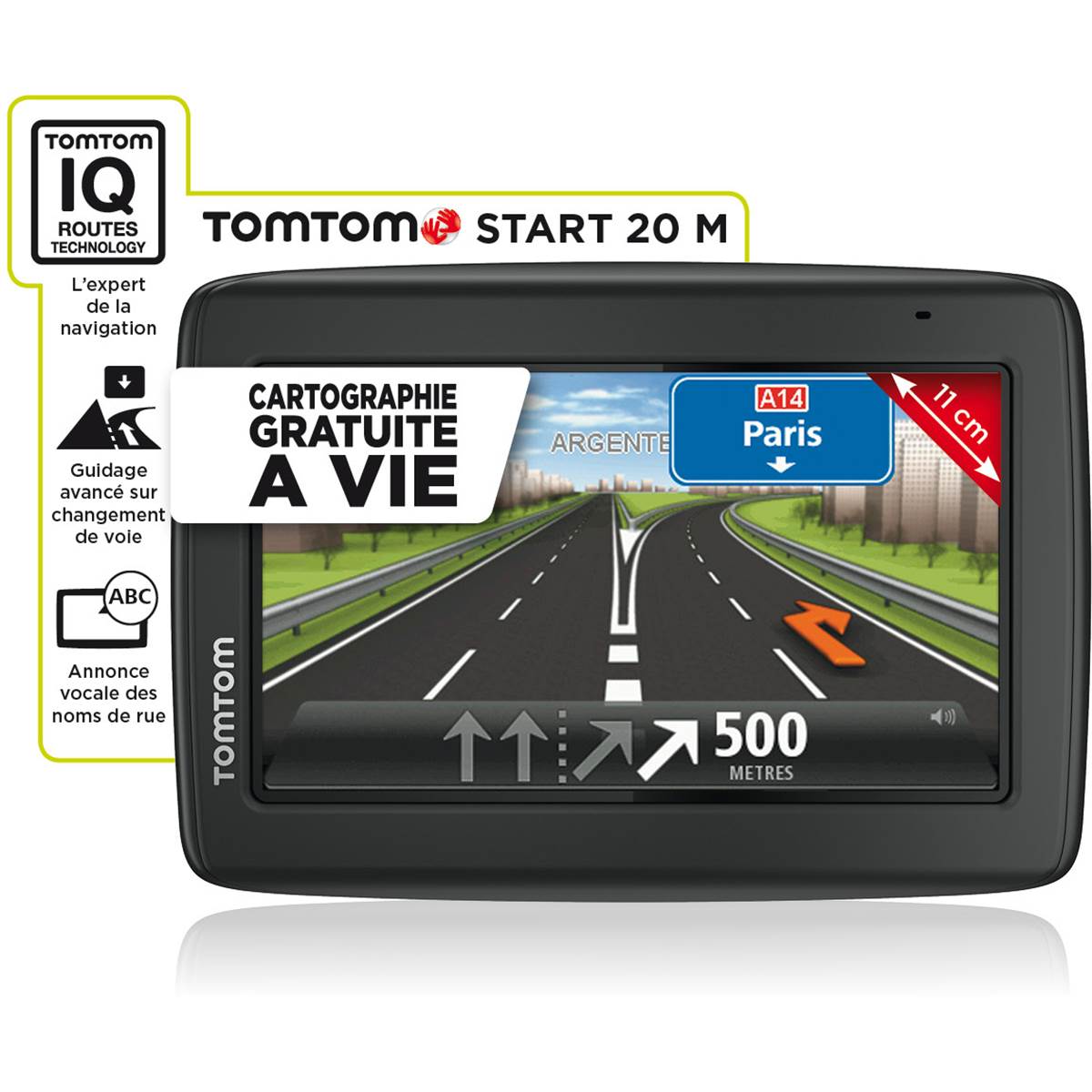 Gps Tomtom Start 20m Europe 23 Pays + Housse De Protection