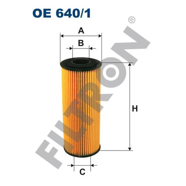 Filtre à huile Filtron OE640/1