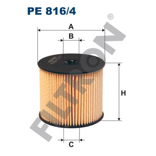 Filtre à gasoil Filtron PE816/4