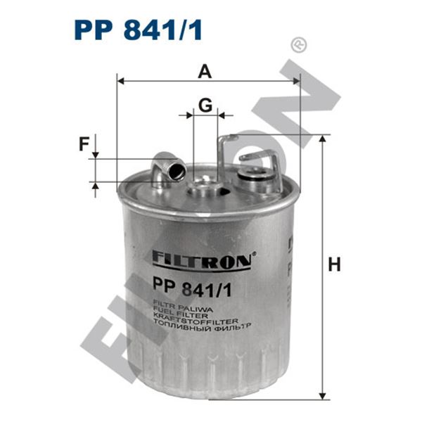 Filtre à gasoil Filtron PP841/1
