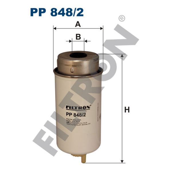 Filtre à gasoil Filtron PP848/2