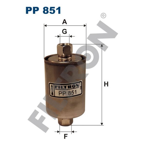 Filtre à gasoil Filtron PP851
