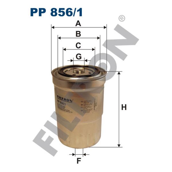Filtre à gasoil Filtron PP856/1