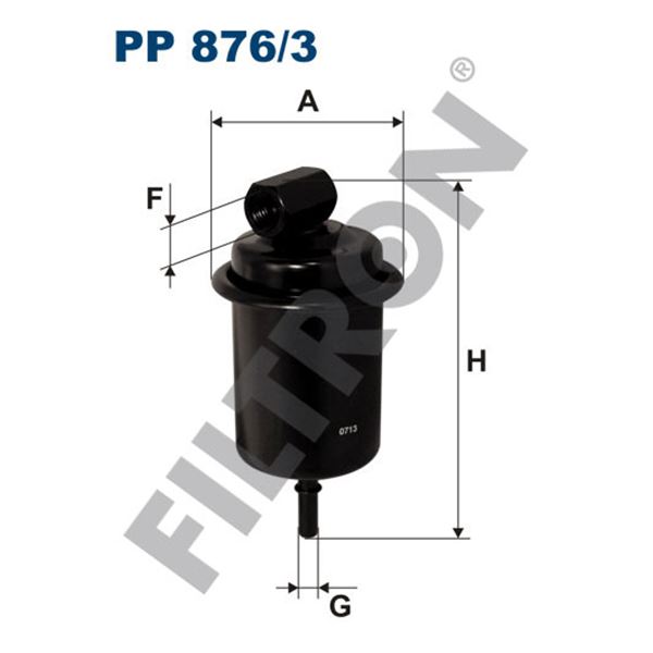 Filtre à gasoil Filtron PP876/3