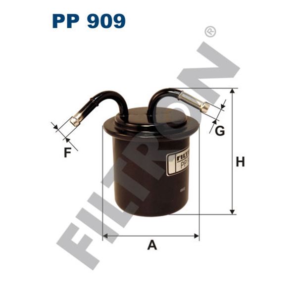 Filtre à gasoil Filtron PP909