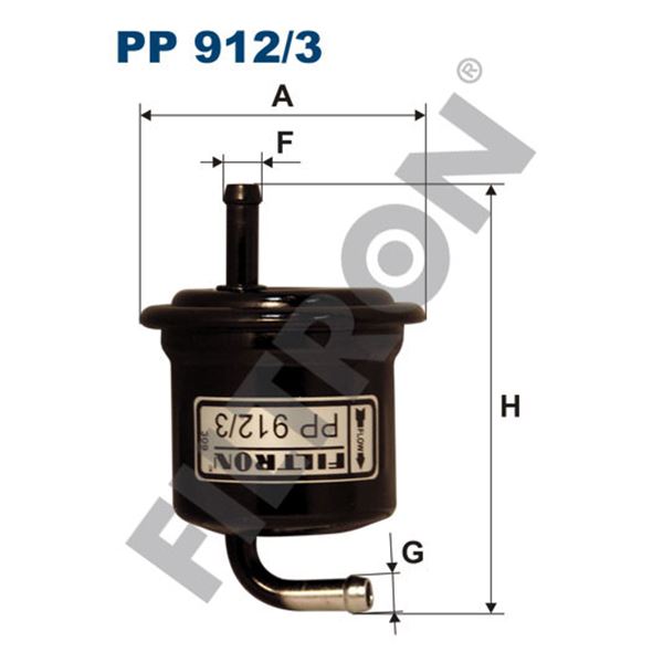 Filtre à gasoil Filtron PP912/3