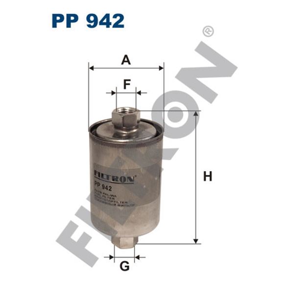 Filtre à gasoil Filtron PP942