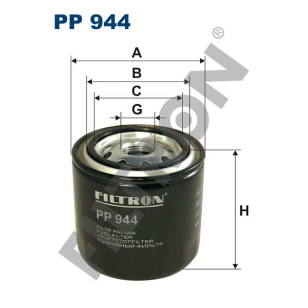 Filtre à gasoil Filtron PP944