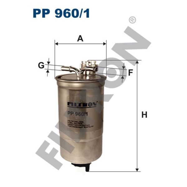Filtre à gasoil Filtron PP960/1