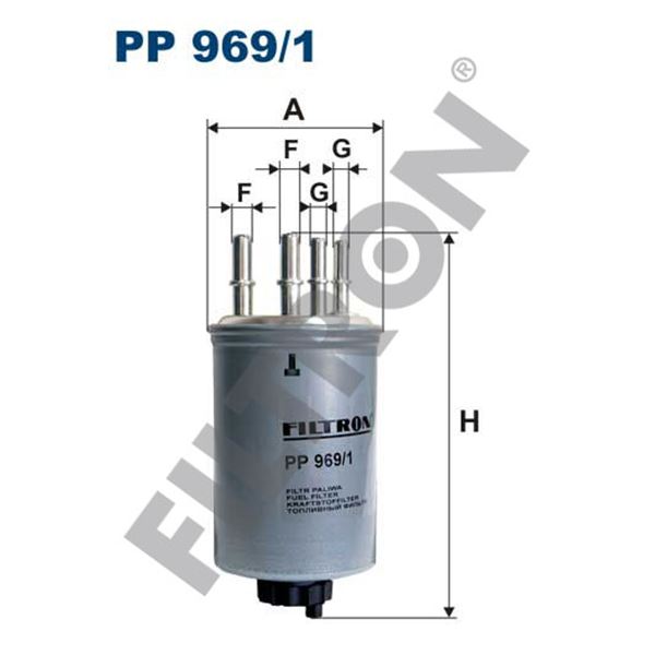 Filtre à gasoil Filtron PP969/1