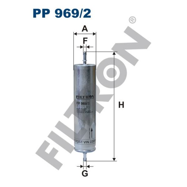 Filtre à gasoil Filtron PP969/2