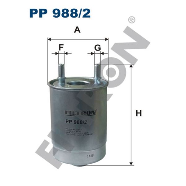 Filtre à gasoil Filtron PP988/2