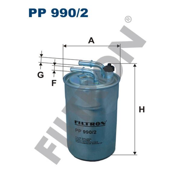 Filtre à gasoil Filtron PP990/2