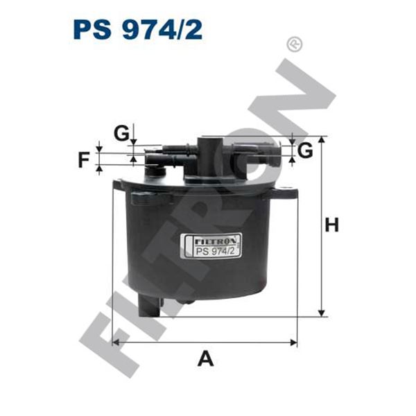 Filtre à gasoil Filtron PS974/2