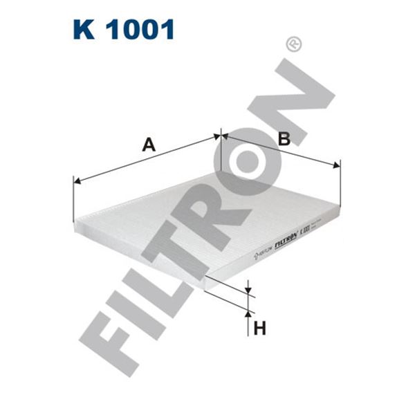 Filtre d'habitacle Filtron K1001
