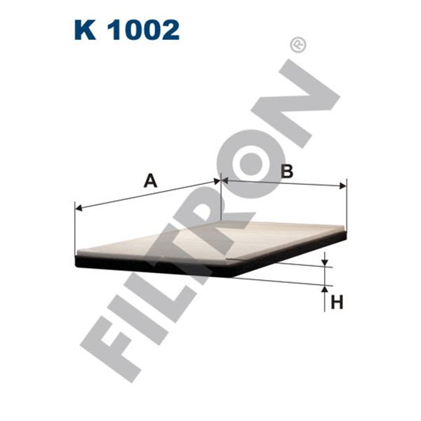 Filtre d'habitacle Filtron K1002