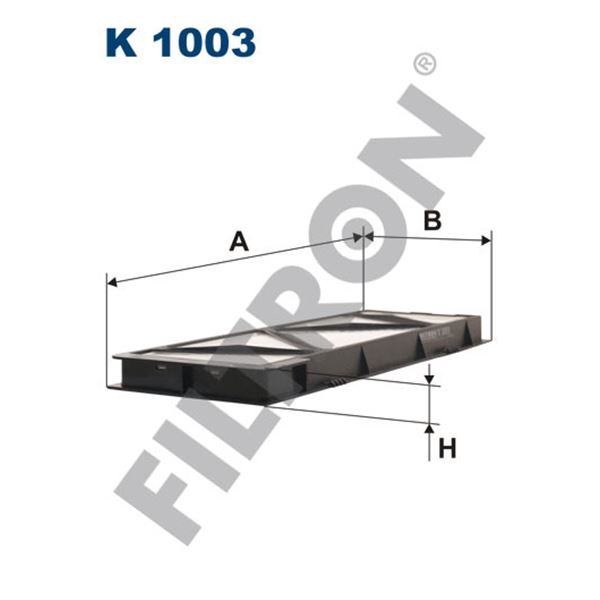 Filtre d'habitacle Filtron K1003
