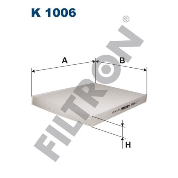 Filtre d'habitacle Filtron K1006