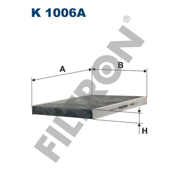 Filtre d'habitacle Filtron K1006A