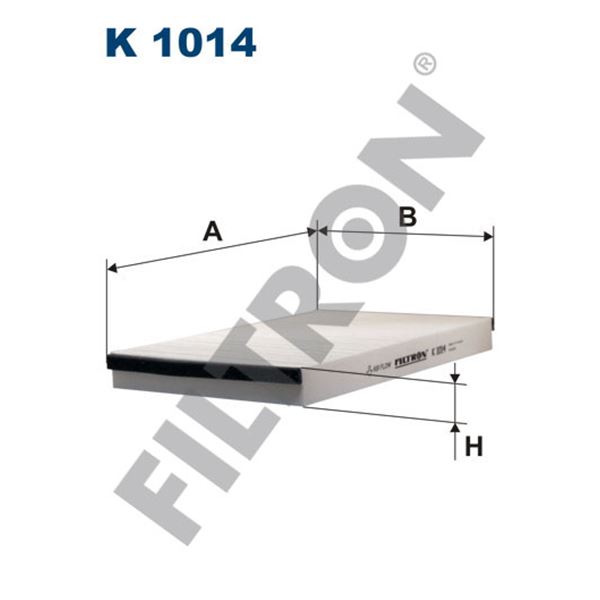 Filtre d'habitacle Filtron K1014