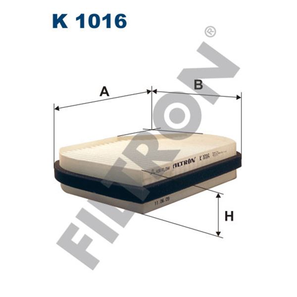 Filtre d'habitacle Filtron K1016