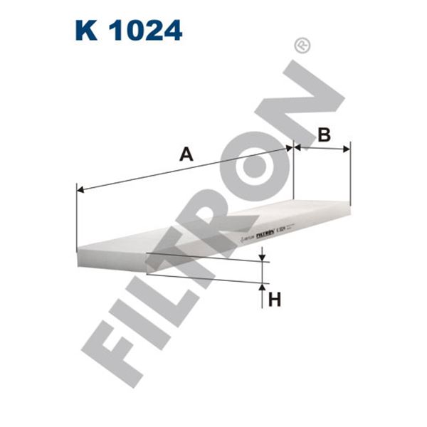 Filtre d'habitacle Filtron K1024