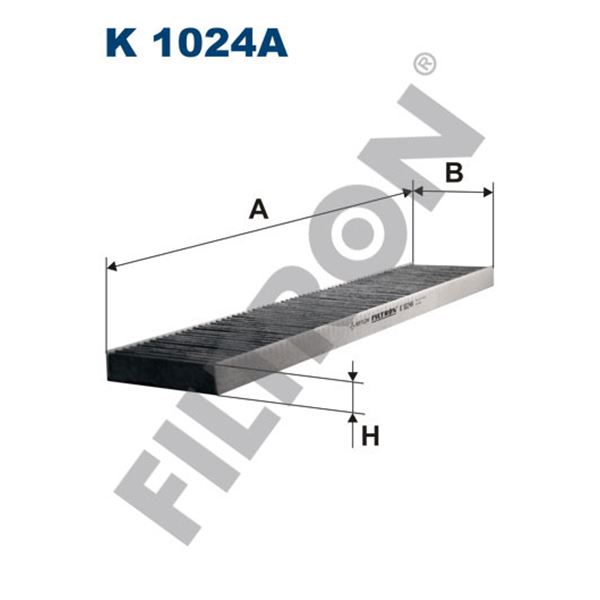 Filtre d'habitacle Filtron K1024A