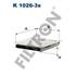 Filtre d'habitacle Filtron K1026-3X