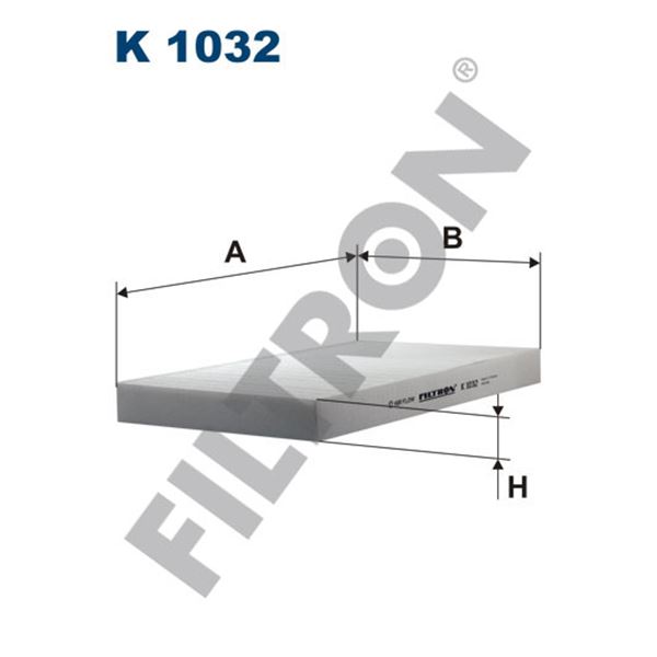 Filtre d'habitacle Filtron K1032