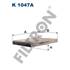 Filtre d'habitacle Filtron K1047A