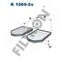 Filtre d'habitacle Filtron K1069-2X