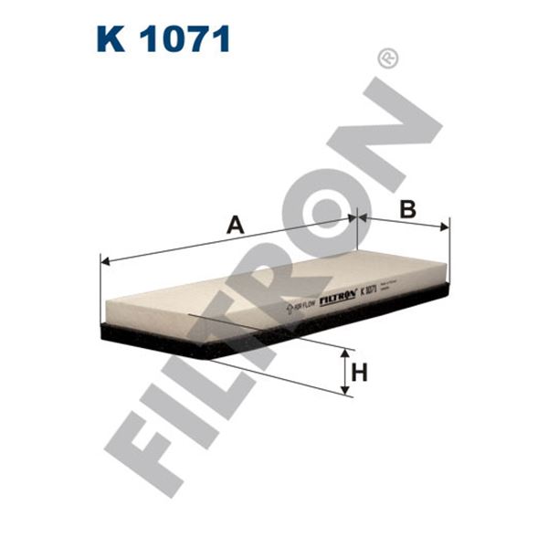 Filtre d'habitacle Filtron K1071