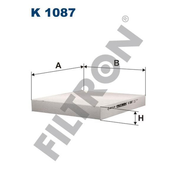Filtre d'habitacle Filtron K1087