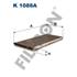 Filtre d'habitacle Filtron K1088A