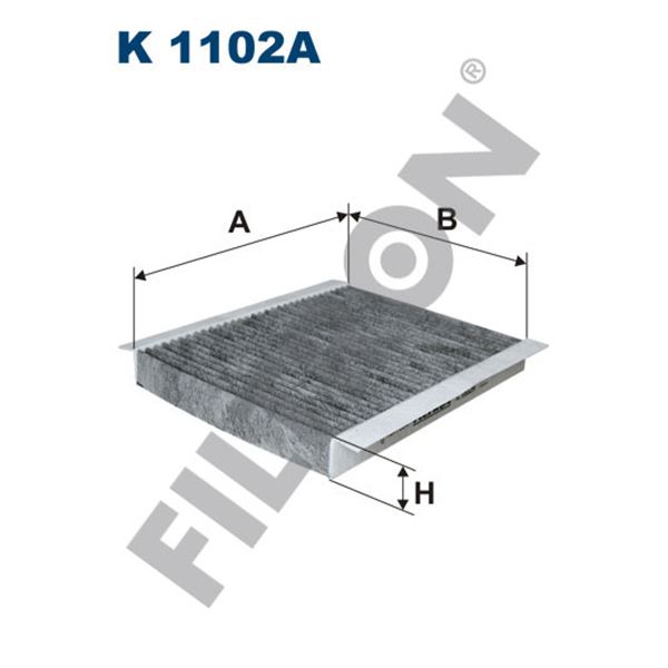 Filtre d'habitacle Filtron K1102A