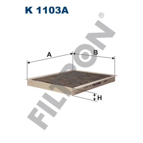 Filtre d'habitacle Filtron K1103A