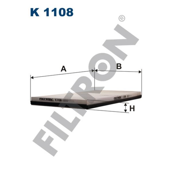 Filtre d'habitacle Filtron K1108