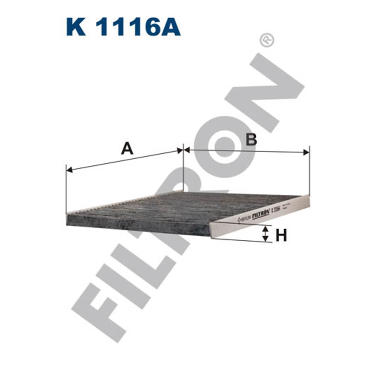 Filtre D'habitacle Filtron K1116a