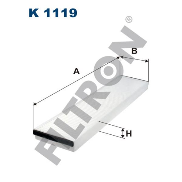 Filtre d'habitacle Filtron K1119