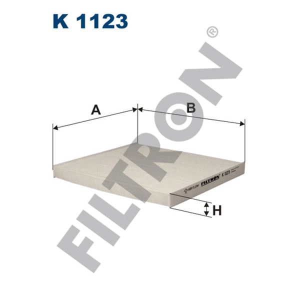 Filtre d'habitacle Filtron K1123