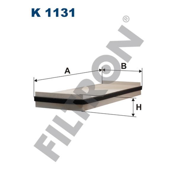 Filtre d'habitacle Filtron K1131