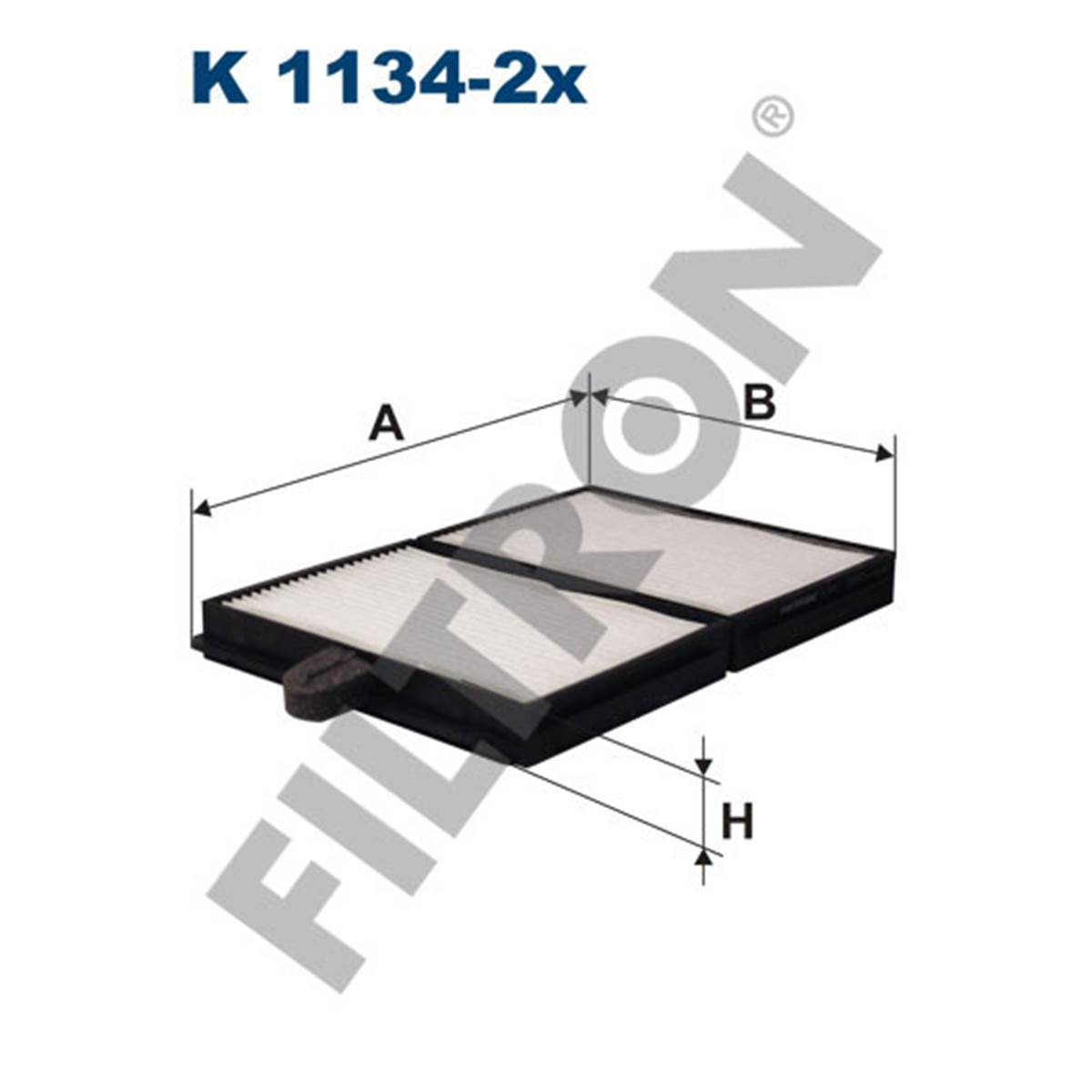 Filtre D'habitacle Filtron K1134-2x