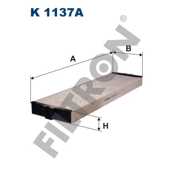 Filtre d'habitacle Filtron K1137A