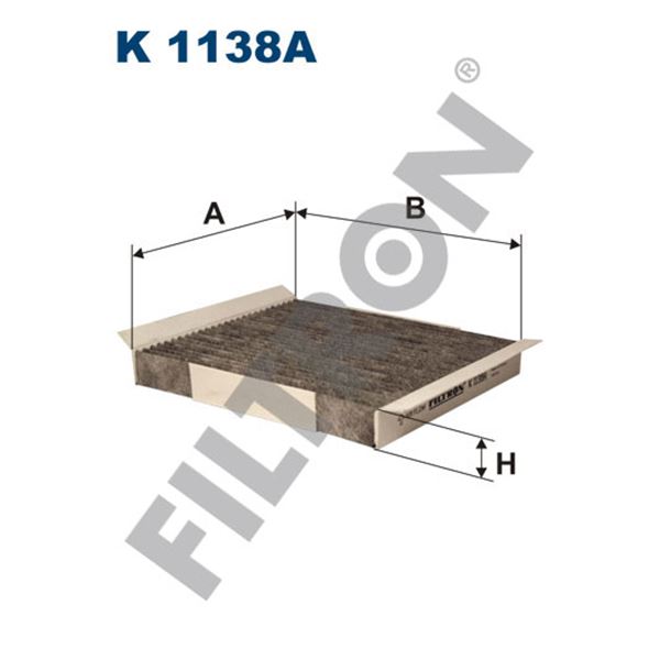 Filtre d'habitacle Filtron K1138A