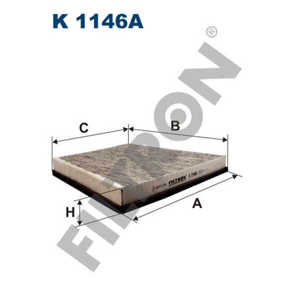 Filtre d'habitacle Filtron K1146A