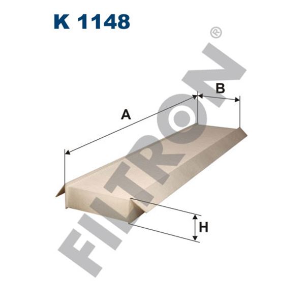 Filtre d'habitacle Filtron K1148